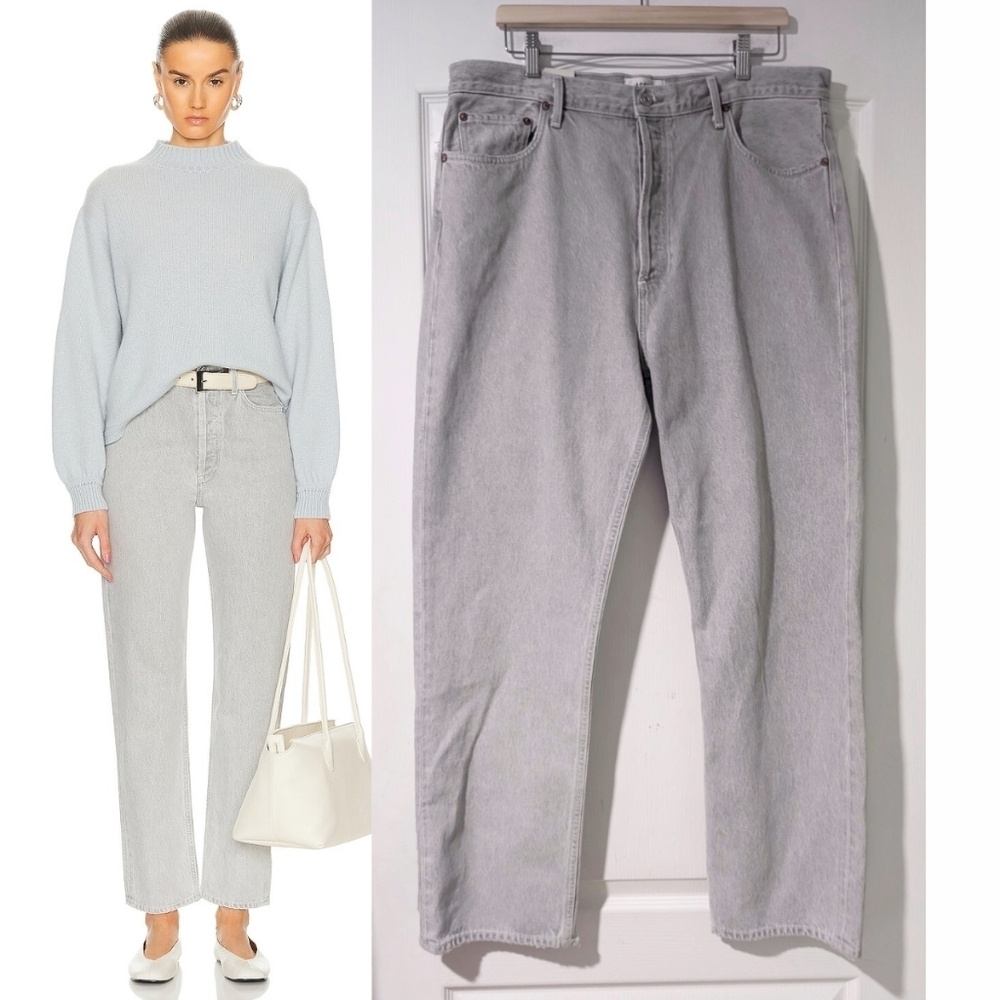 NWT AGOLDE | 90's Pinch Waist Straight Jean In Rain